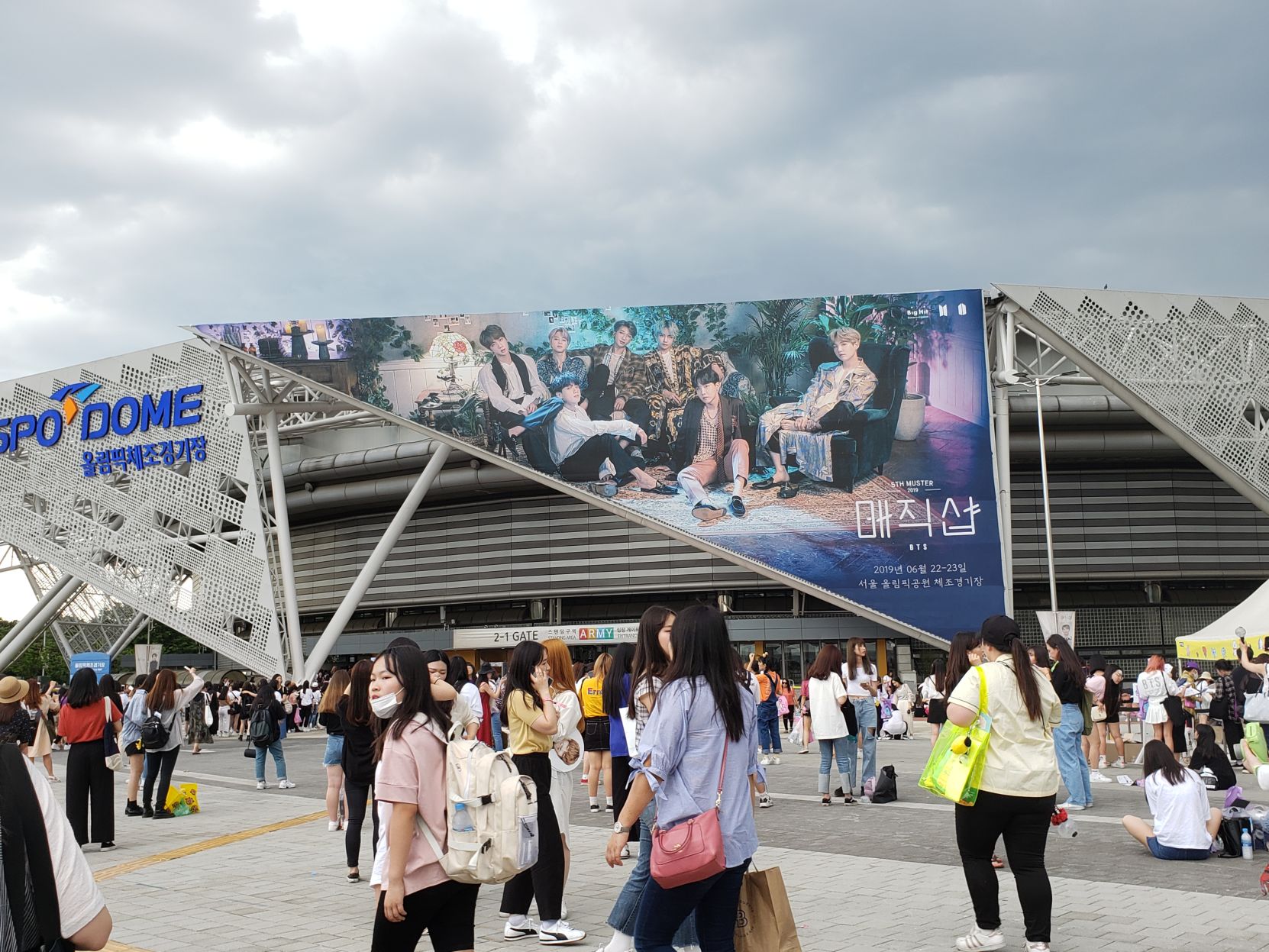 KSPO Dome_BTS 5th Muster